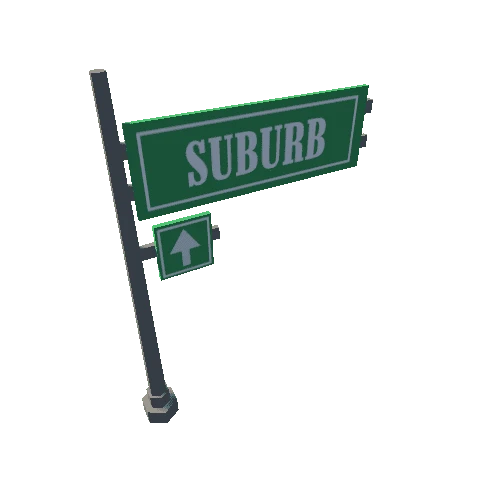 Suburb Sign